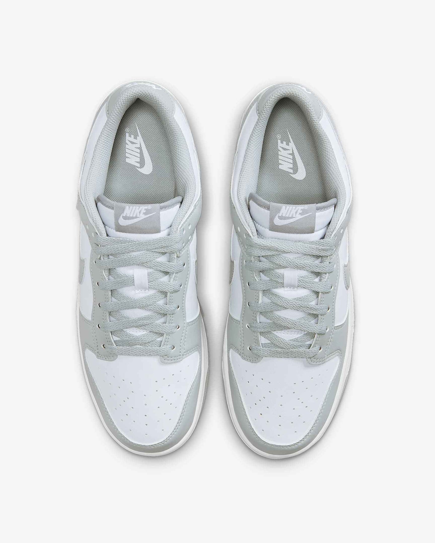 Sneakers NK Dunk Low – Wit & Lichtgrijs