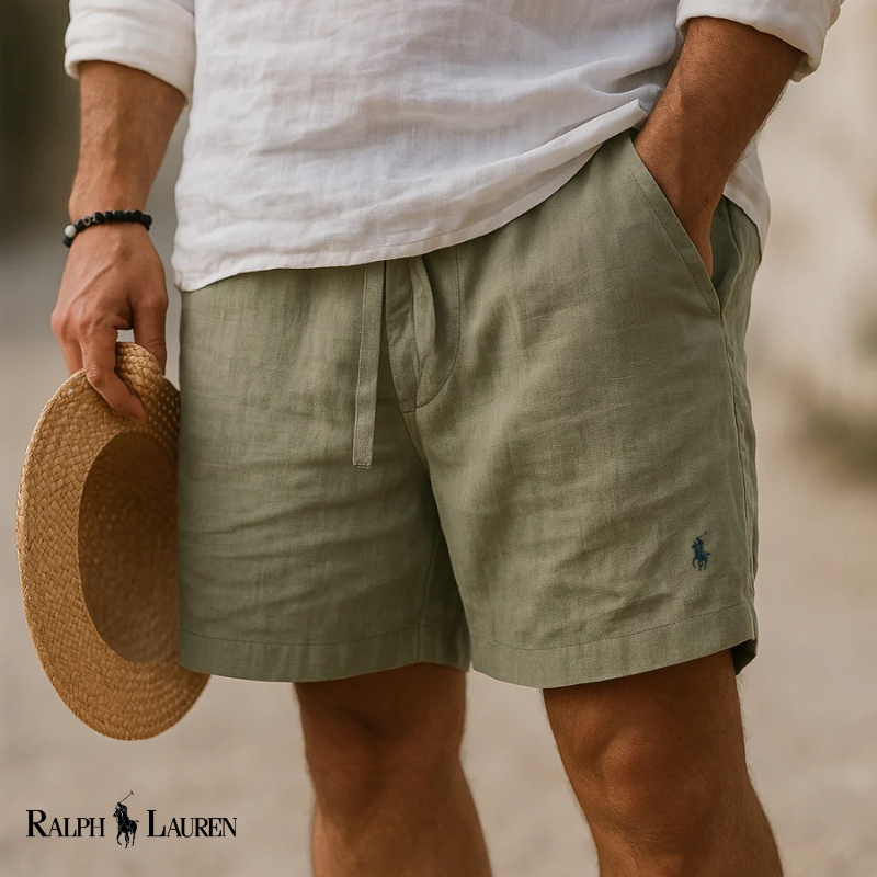 Heritage Linnen Capri Short