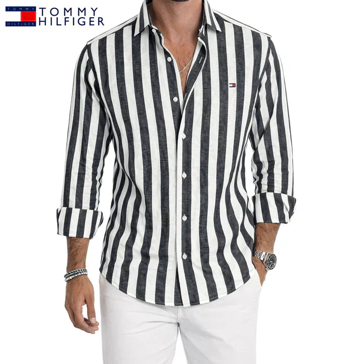 Premium Casual Gestreept Overhemd