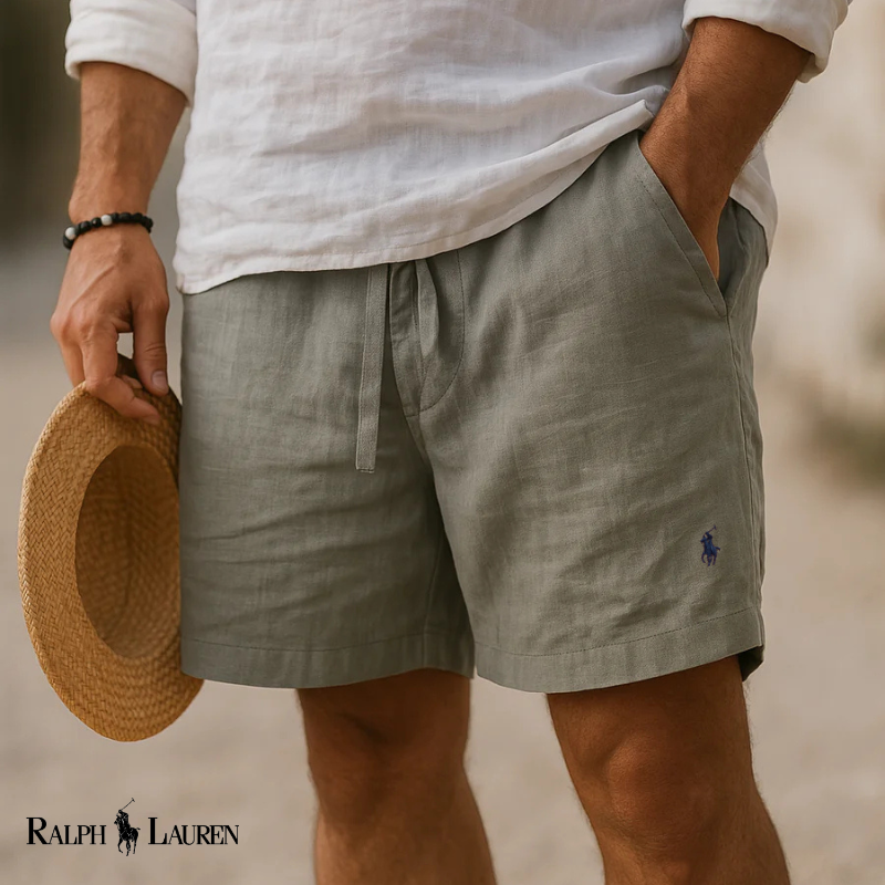 Heritage Linnen Capri Short