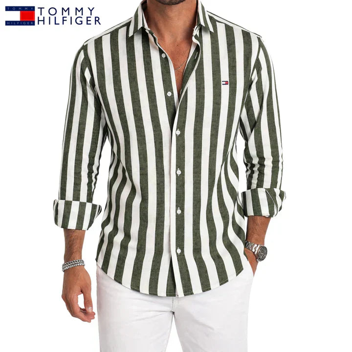 Premium Casual Gestreept Overhemd
