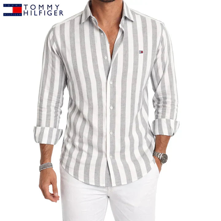 Premium Casual Gestreept Overhemd