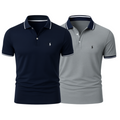 Set van 2 Polo's Klassieke Kraag — 9 Combinaties