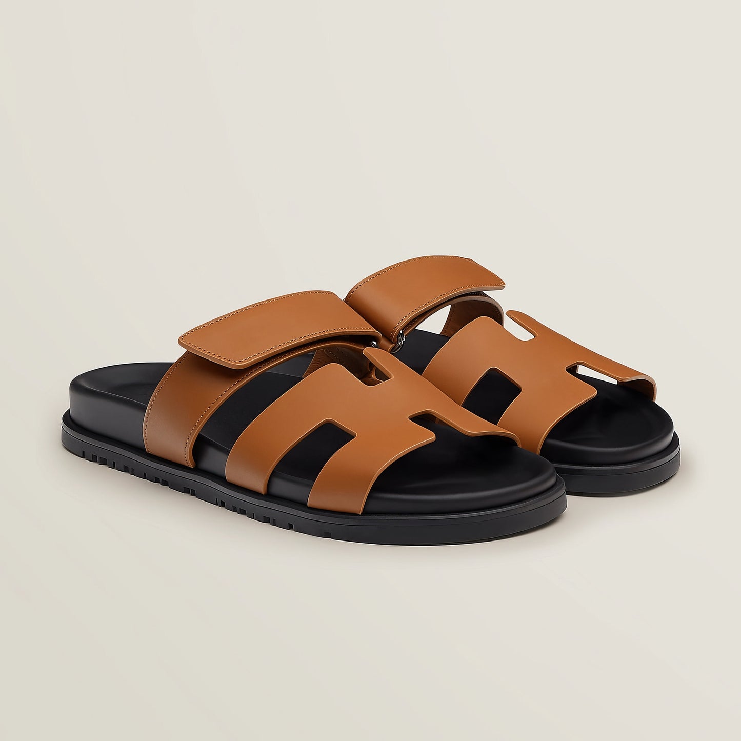 HRMS - Leren H-Cut Sandalen