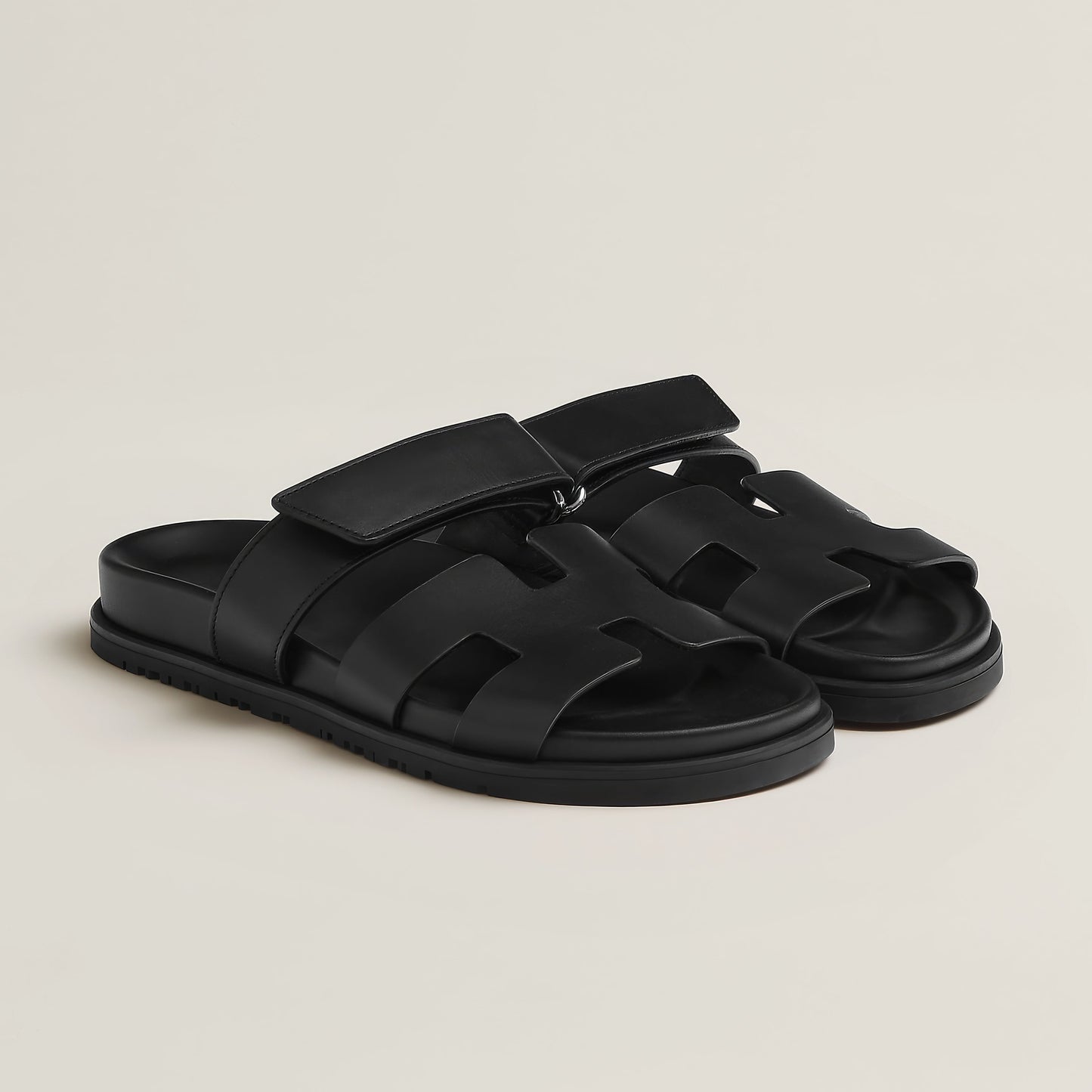 HRMS - Leren H-Cut Sandalen