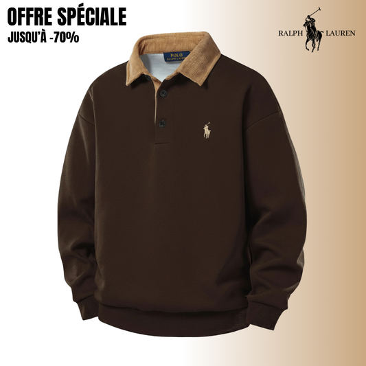 RL™ Prestige Edition – Sweater met Contrastkraag