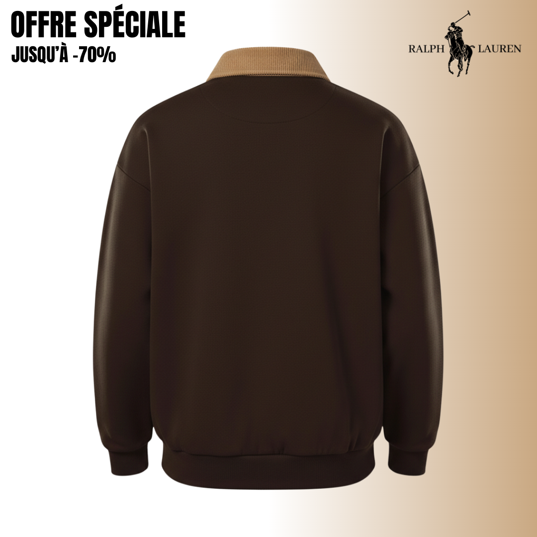 RL™ Prestige Edition – Sweater met Contrastkraag