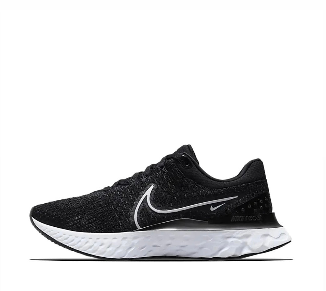 Sneaker NK React Infinity Run Flyknit 3 Wit/Zwart