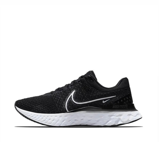 Sneaker NK React Infinity Run Flyknit 3 Wit/Zwart