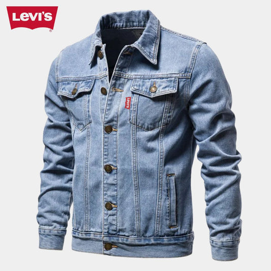 LVS Spijkerjas Heren — Premium Klassieke Pasvorm