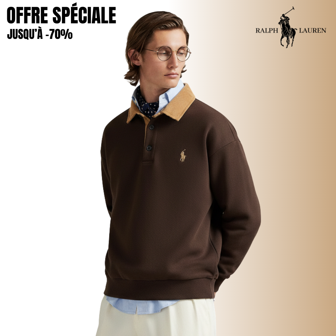 RL™ Prestige Edition – Sweater met Contrastkraag