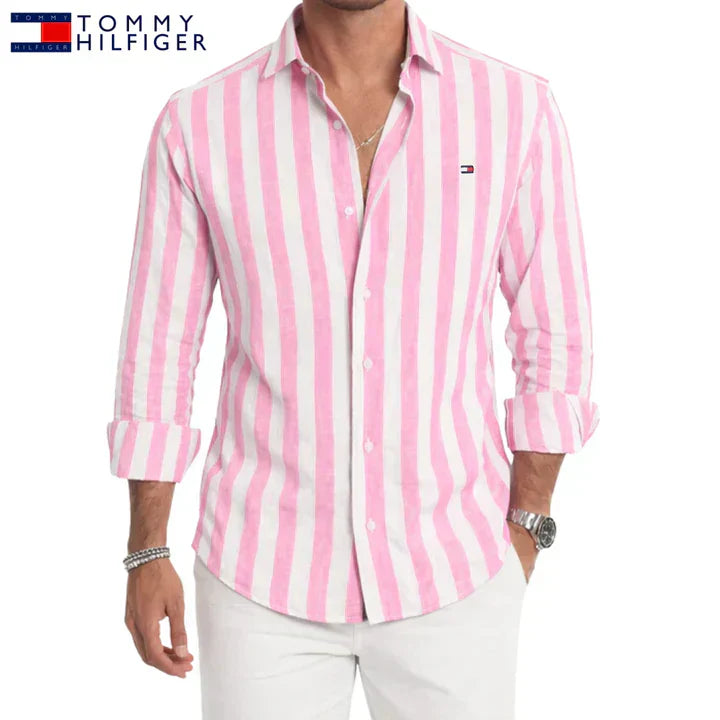 Premium Casual Gestreept Overhemd