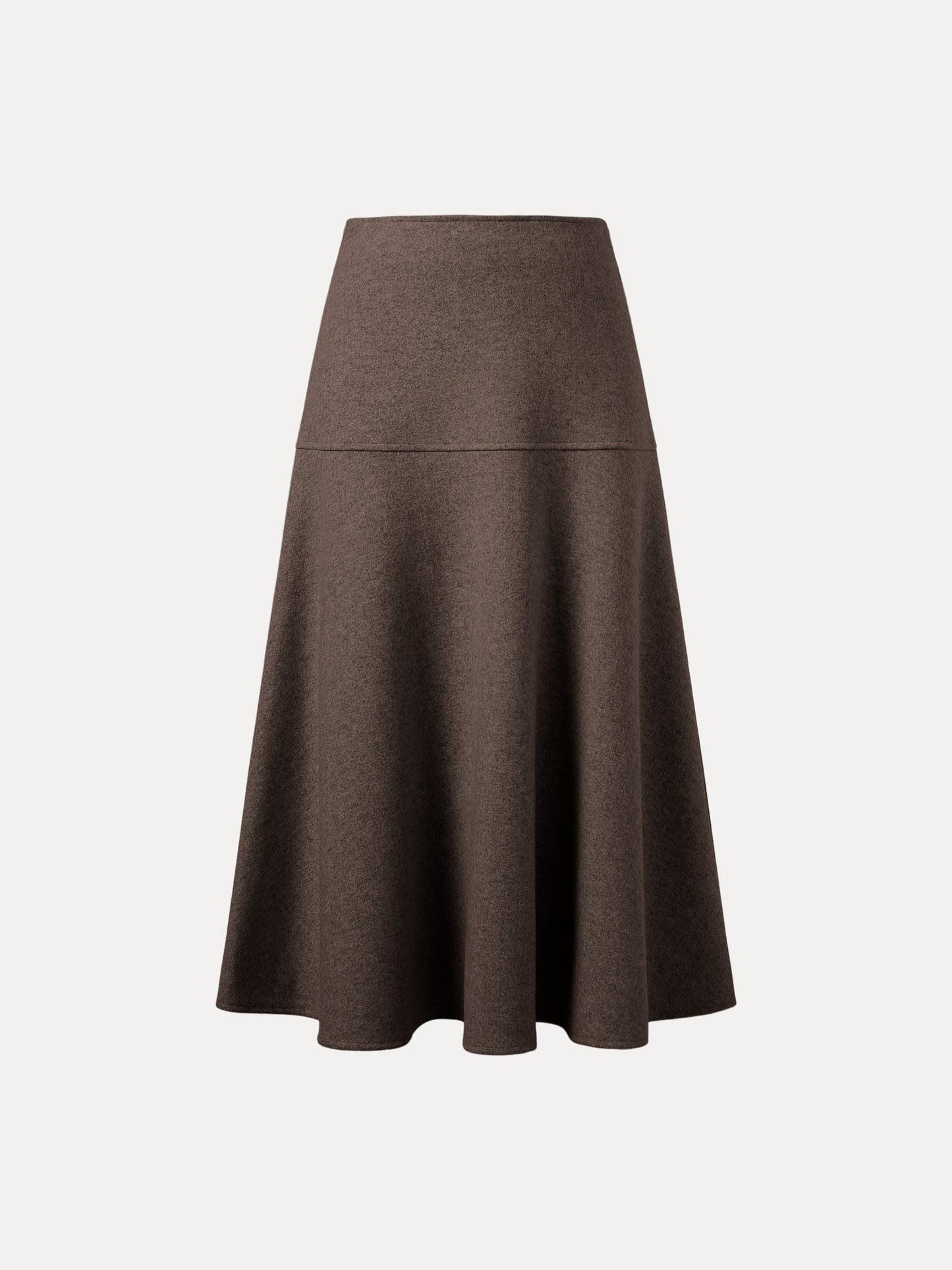 Wollook Uitlopende Maxirok