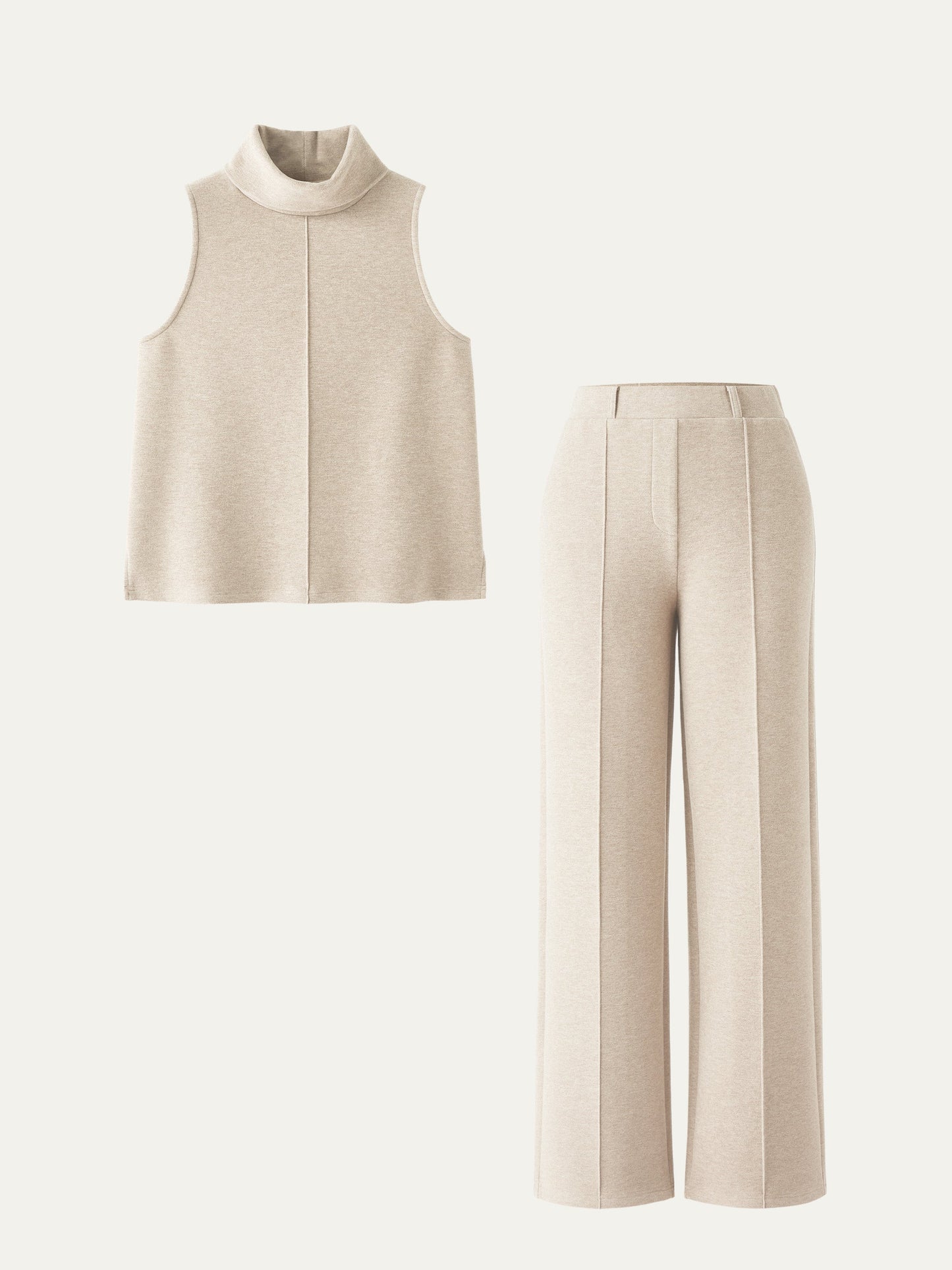 Tweedelige Set met Split-zoom Top