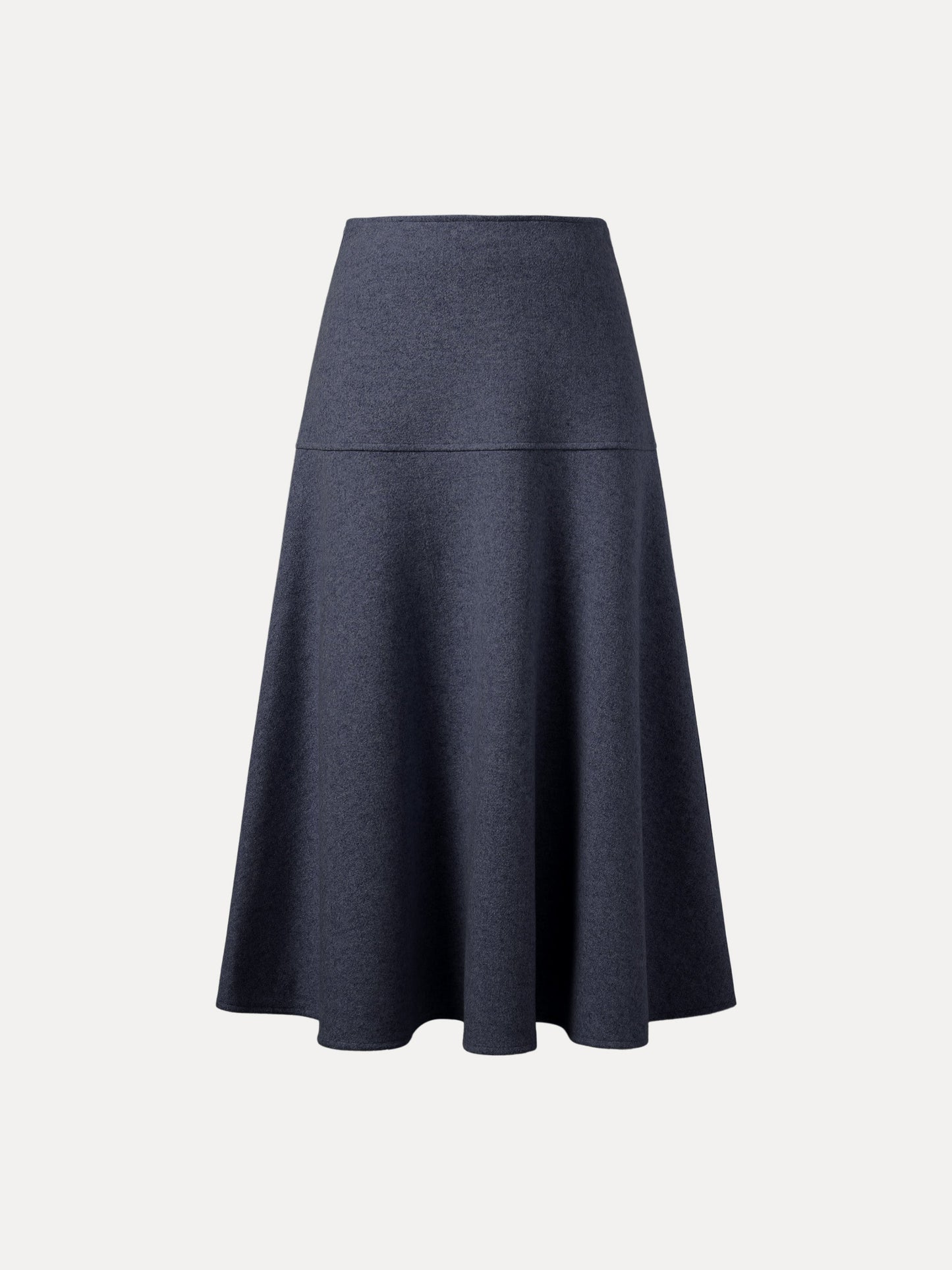 Wollook Uitlopende Maxirok