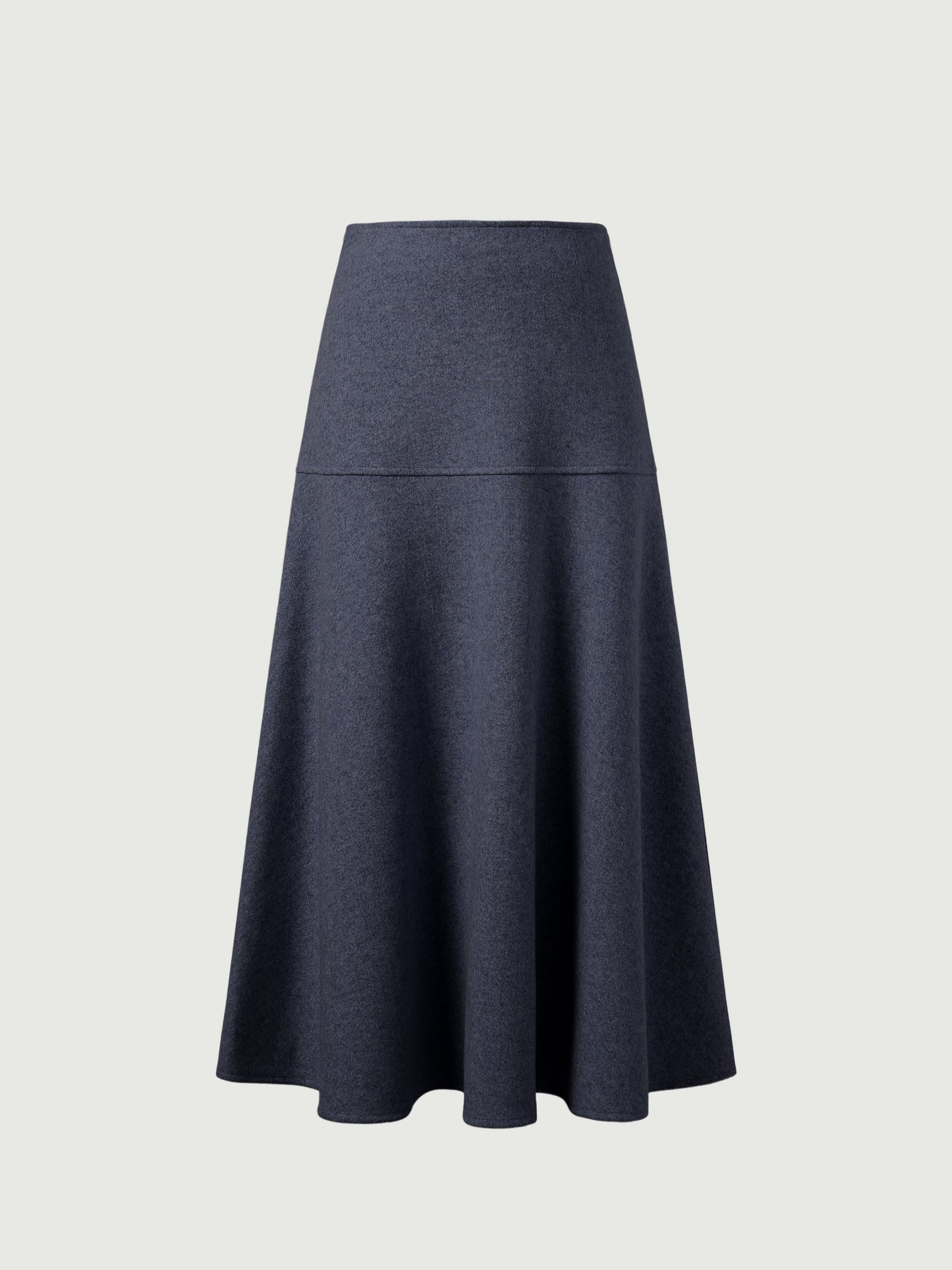 Wollook Uitlopende Maxirok
