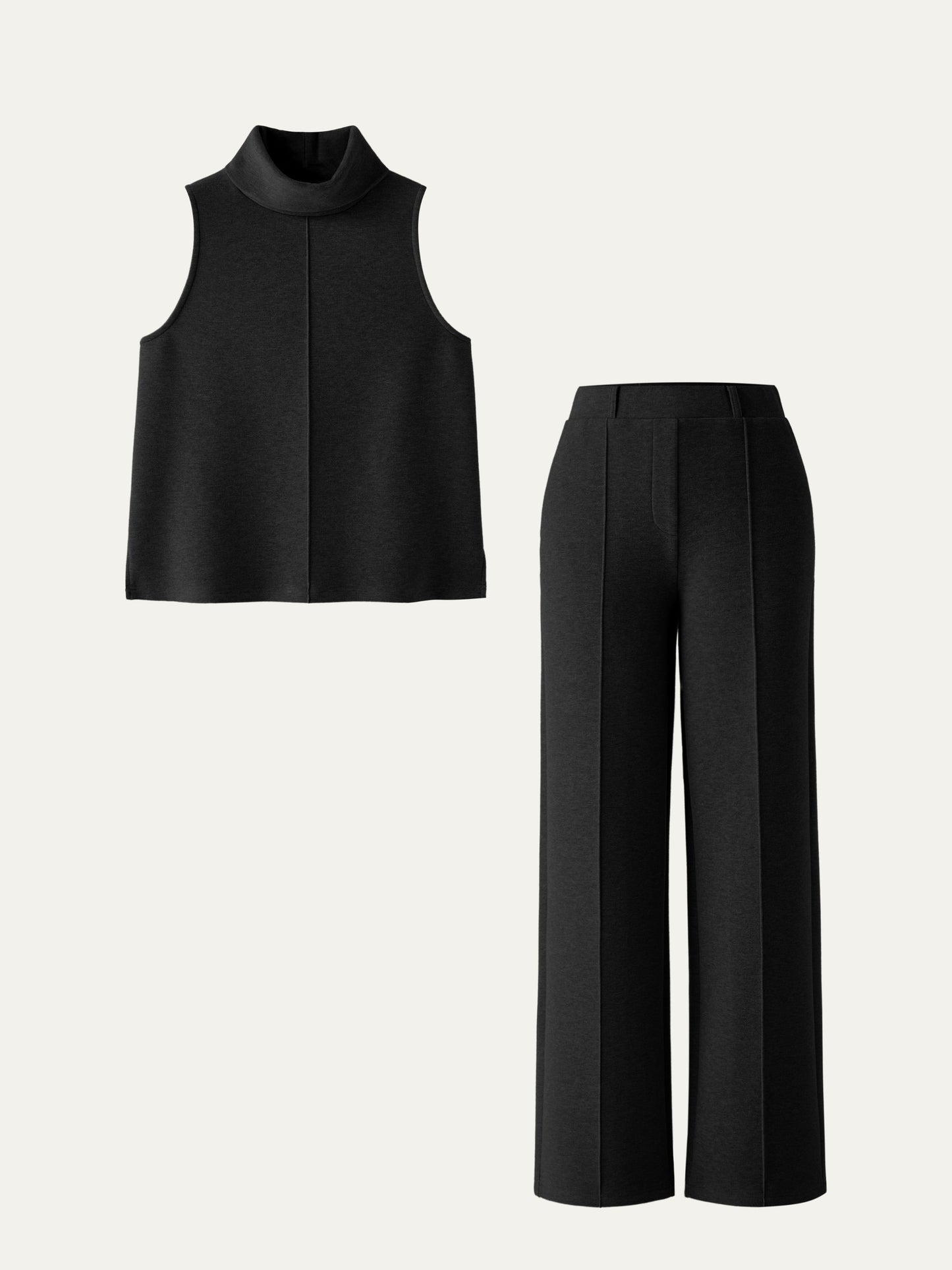 Tweedelige Set met Split-zoom Top
