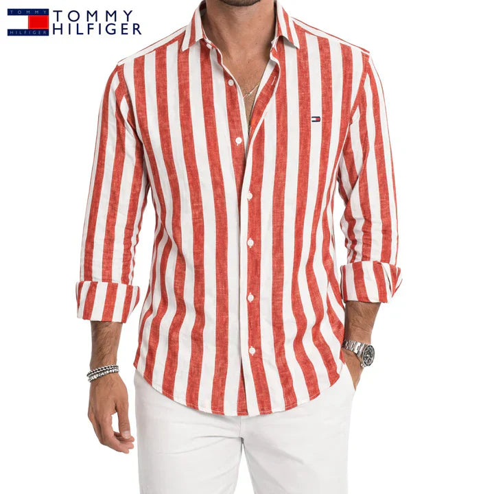 Premium Casual Gestreept Overhemd