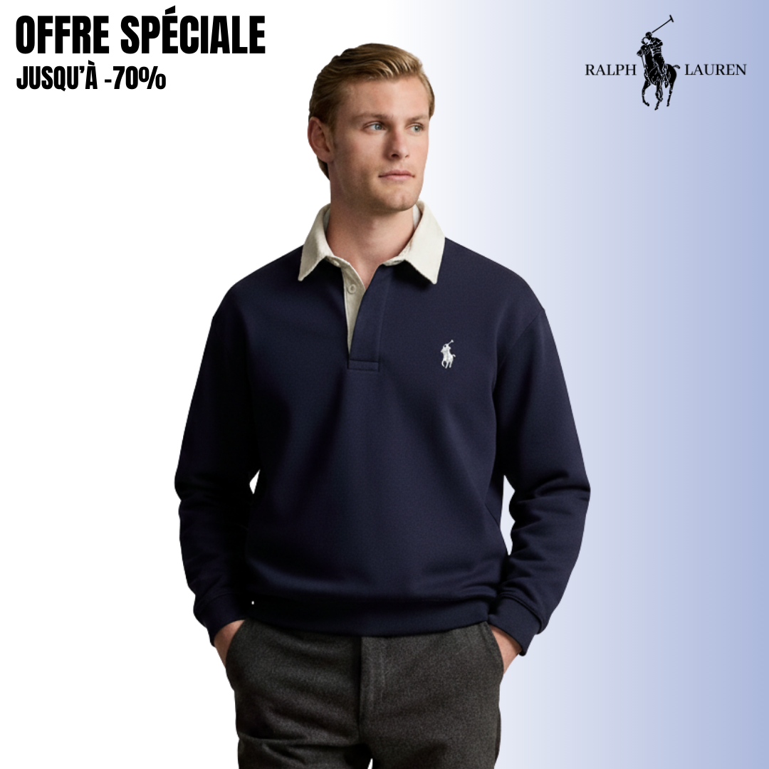 RL™ Prestige Edition – Sweater met Contrastkraag
