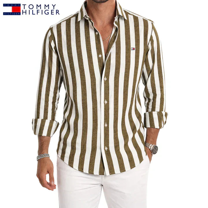 Premium Casual Gestreept Overhemd