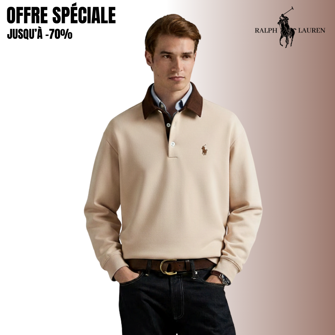 RL™ Prestige Edition – Sweater met Contrastkraag