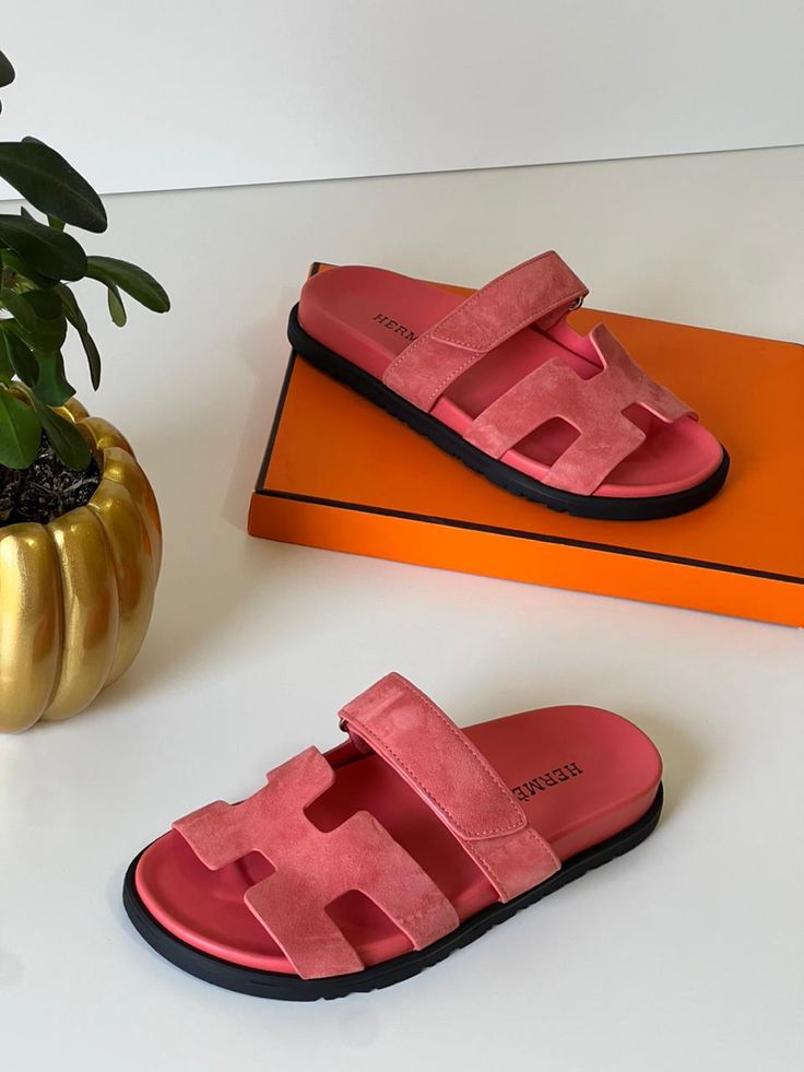 HRMS - Leren H-Cut Sandalen