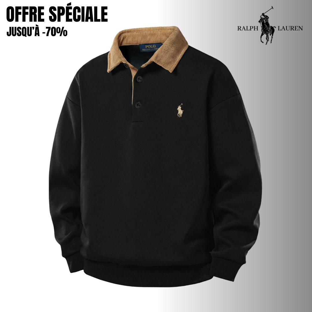 RL™ Prestige Edition – Sweater met Contrastkraag