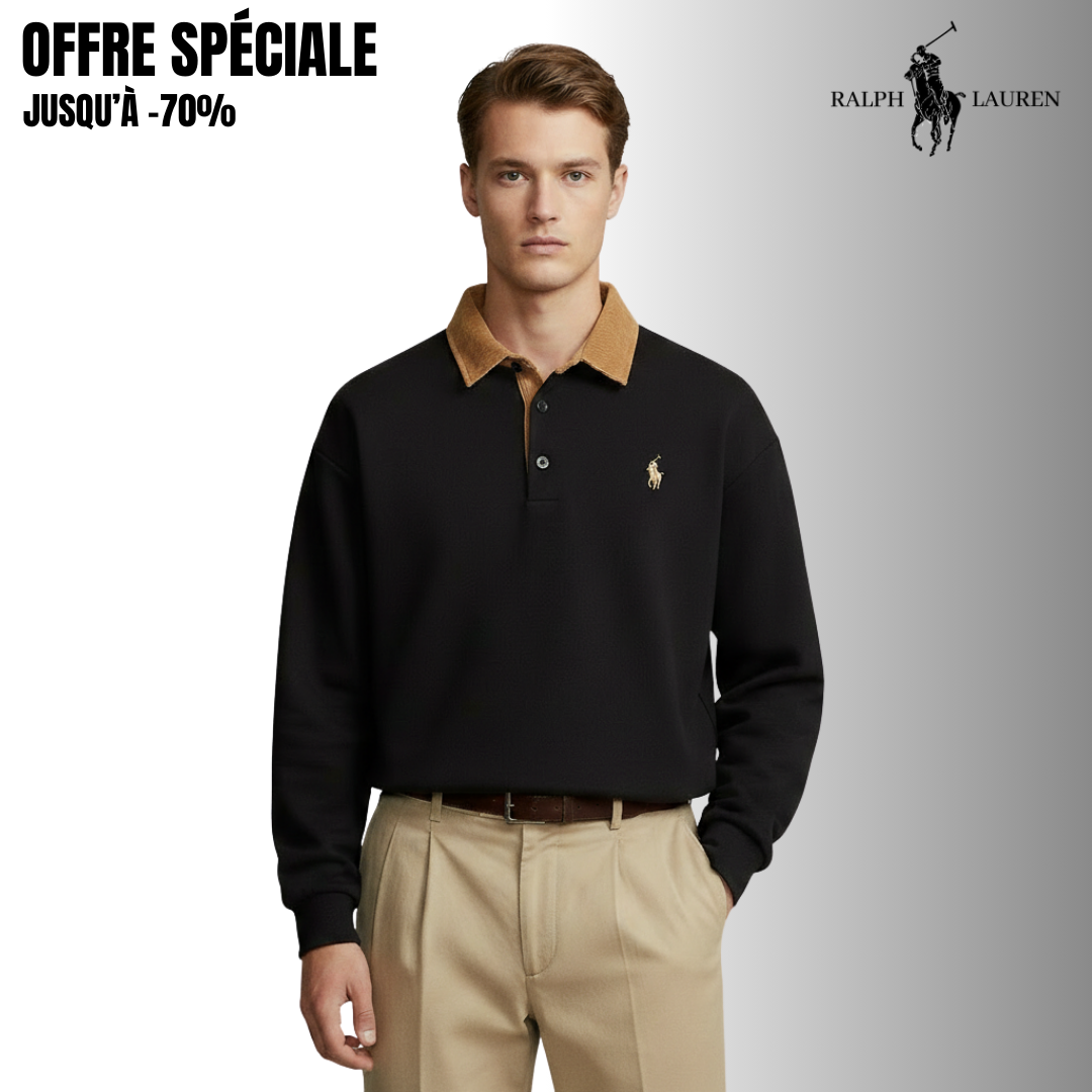 RL™ Prestige Edition – Sweater met Contrastkraag