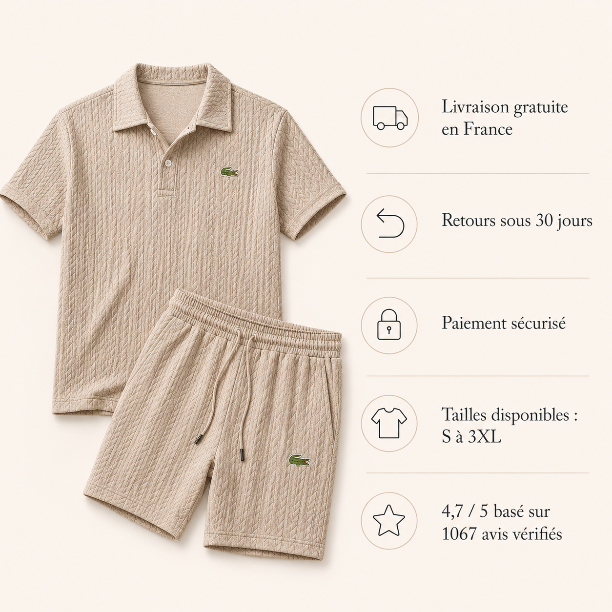 LC - Premium Set Overhemd + Short