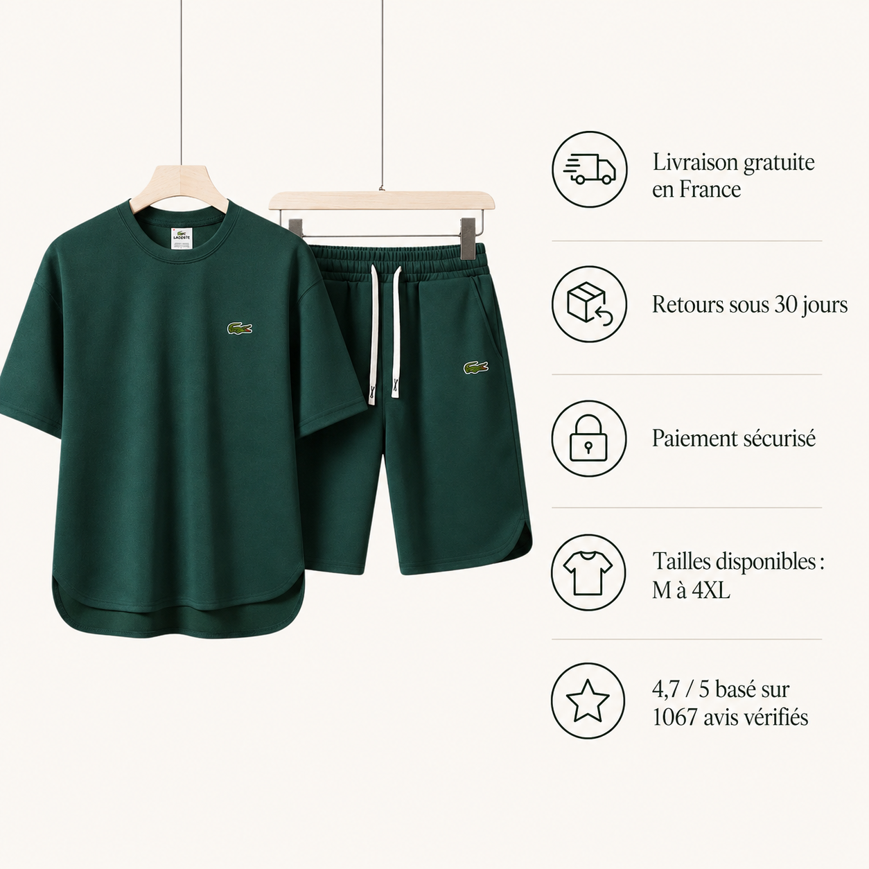 LC™ Zomerset T-shirt & Short Performance