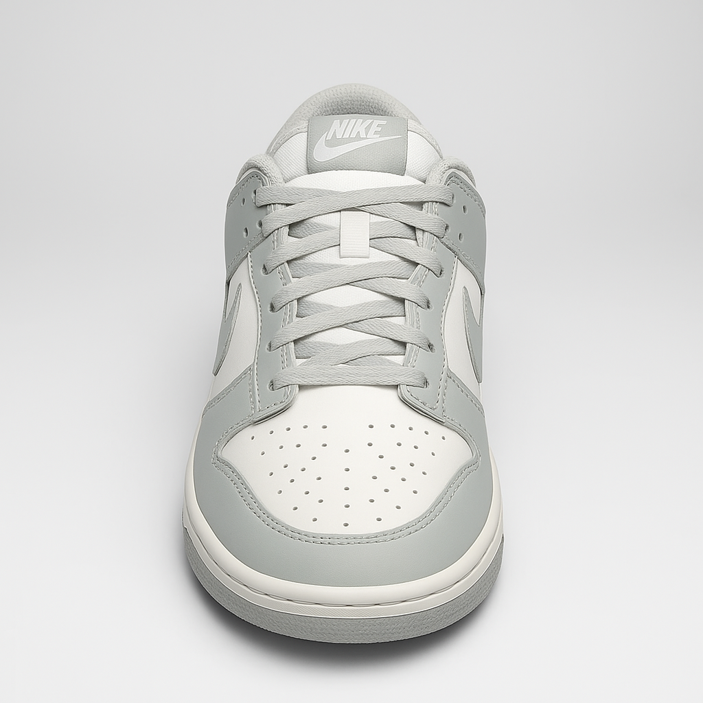 Sneakers NK Dunk Low – Wit & Lichtgrijs