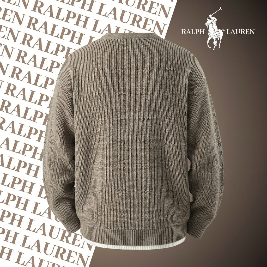 Heritage Trui met Splithals RL – Signature Knit