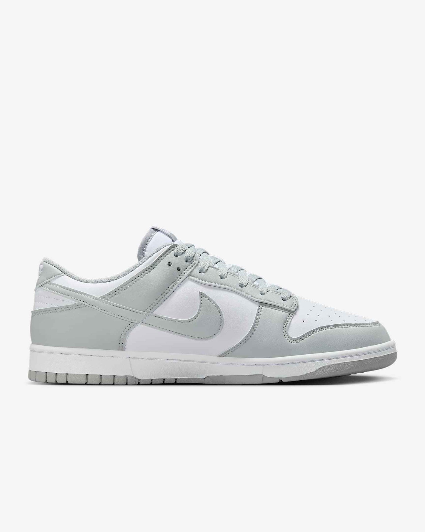 Sneakers NK Dunk Low – Wit & Lichtgrijs