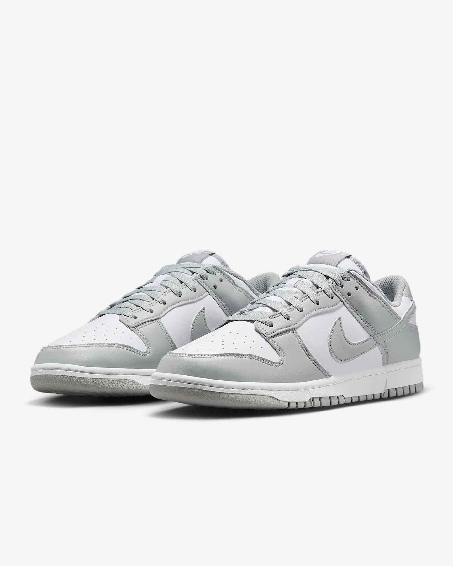 Sneakers NK Dunk Low – Wit & Lichtgrijs