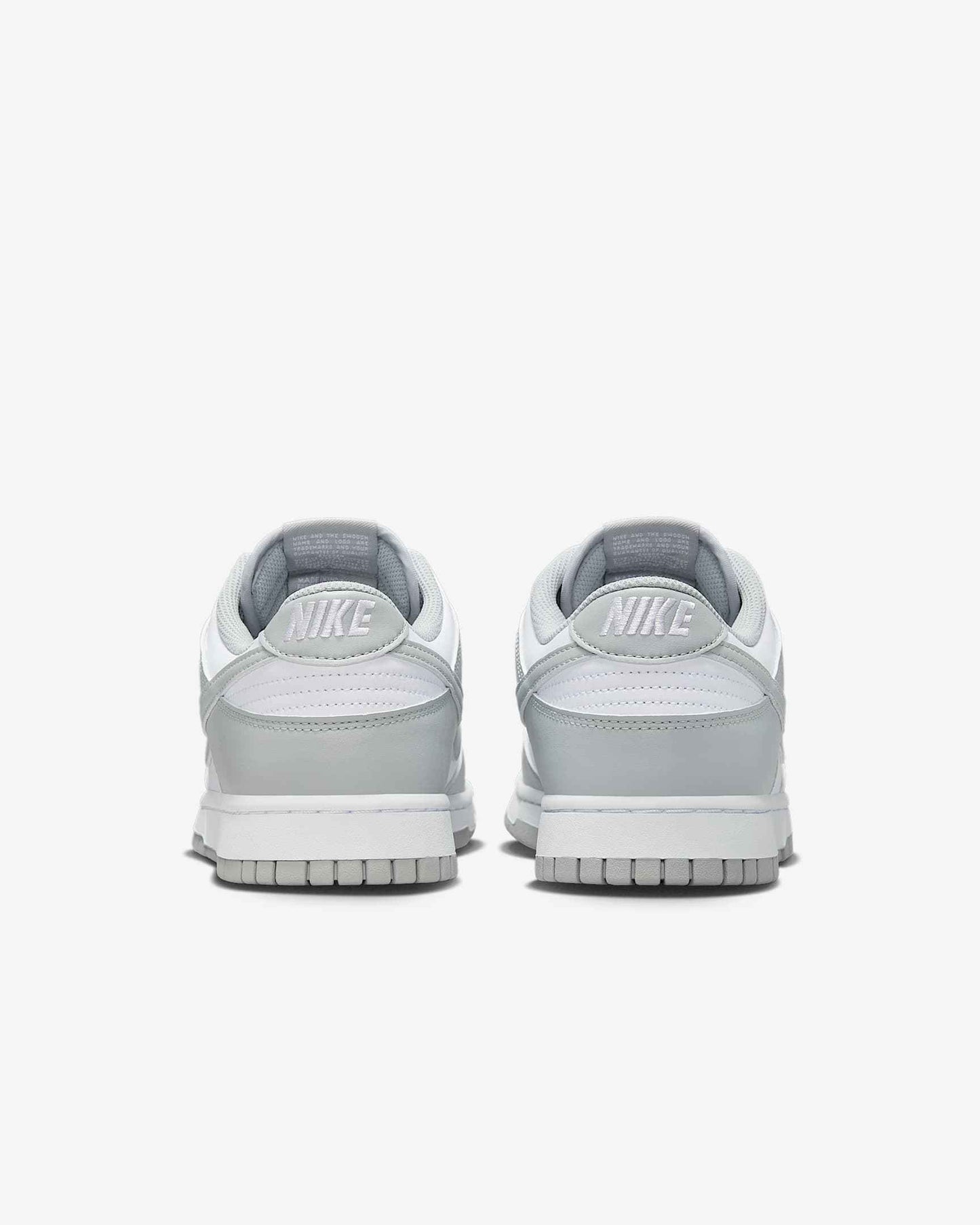 Sneakers NK Dunk Low – Wit & Lichtgrijs