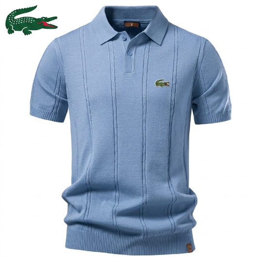 LC - Gestructureerde Gebreide Polo COLE