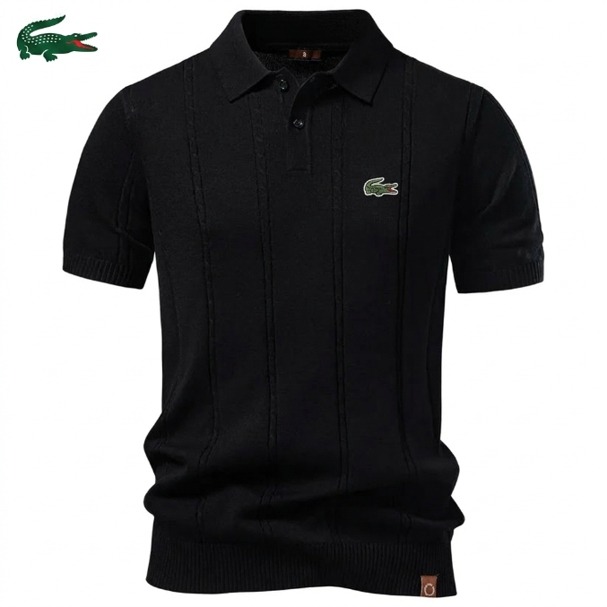 LC - Gestructureerde Gebreide Polo COLE