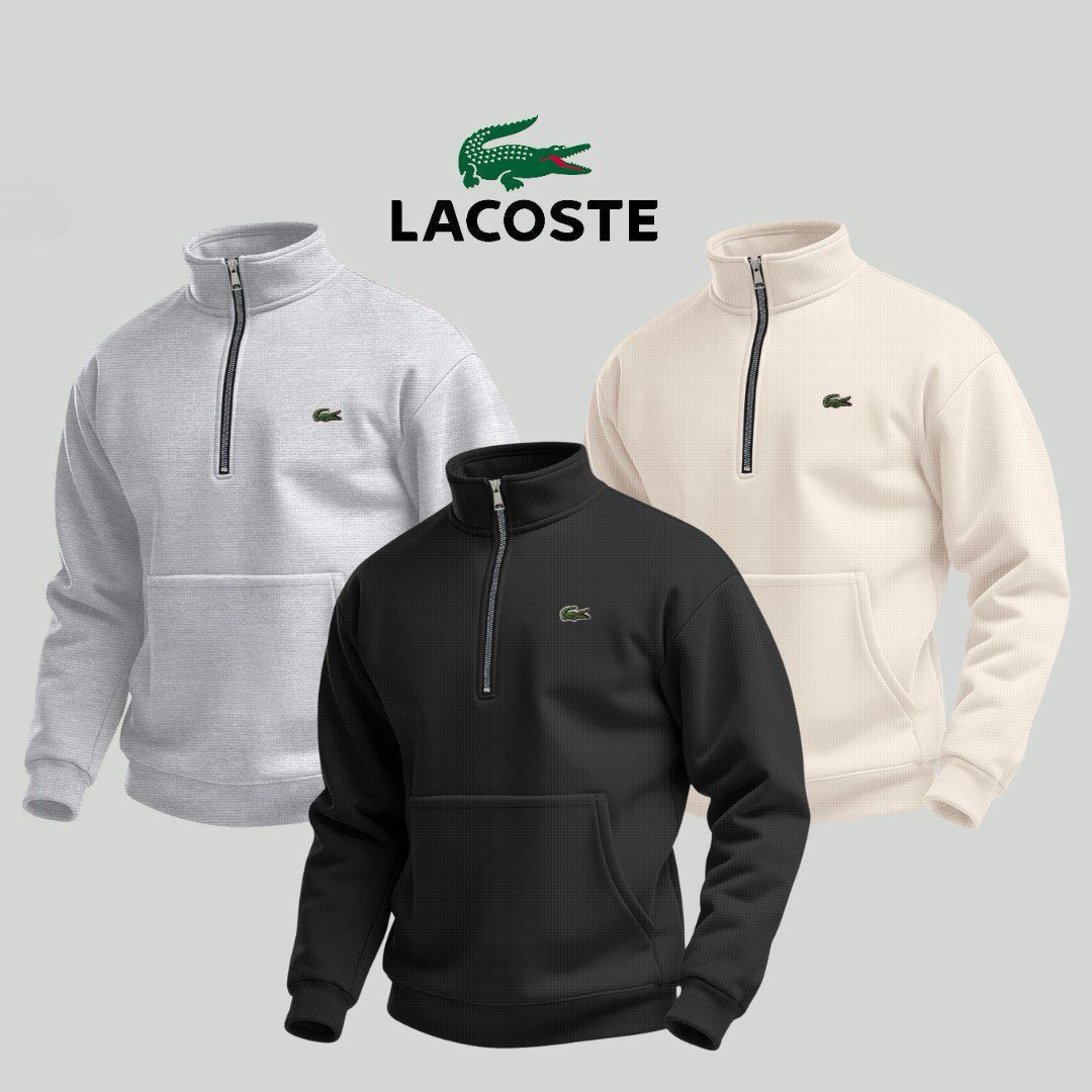 LC™ premium half-zip herensweater