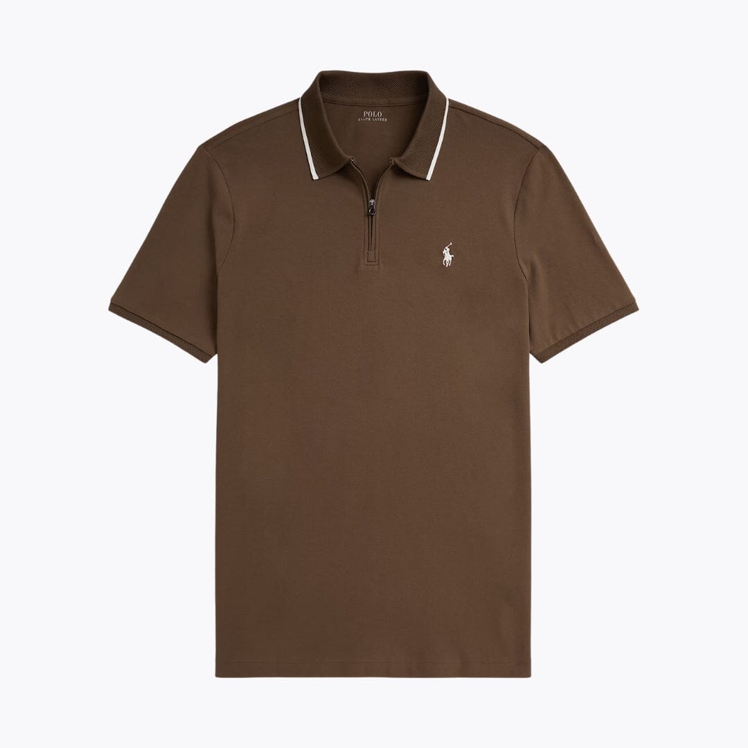 Stretch Knit Polo Klassieke Pasvorm