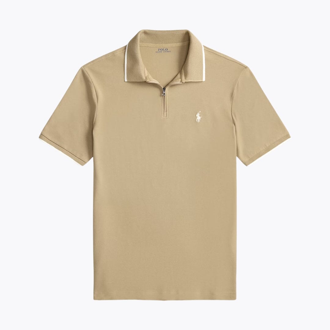 Stretch Knit Polo Klassieke Pasvorm