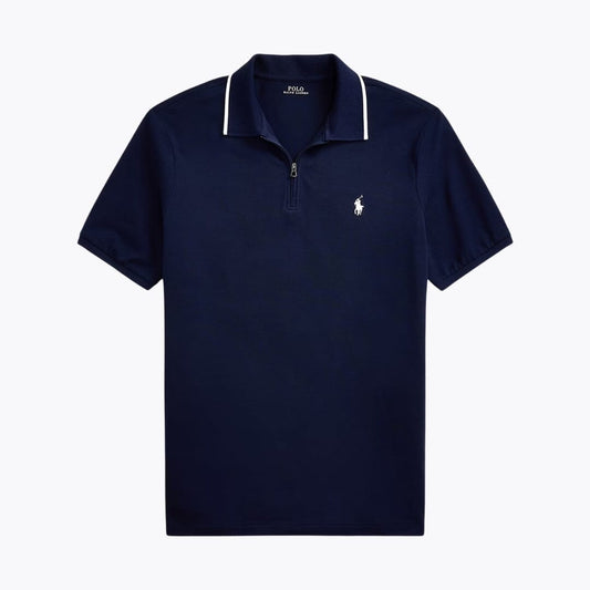 Stretch Knit Polo Klassieke Pasvorm